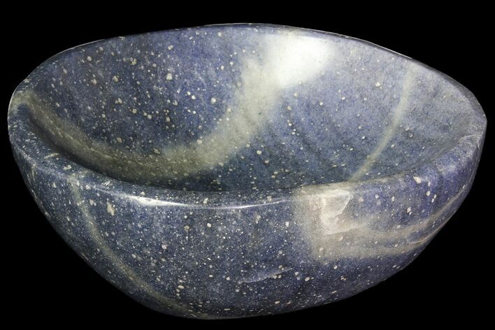 Polished Lazurite Bowl - Madagascar #117981